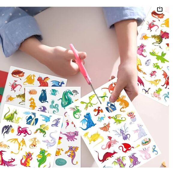 Magic Dragon Waterproof Temporary Tattoos - Picture 2 of 5